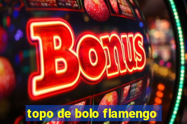 topo de bolo flamengo